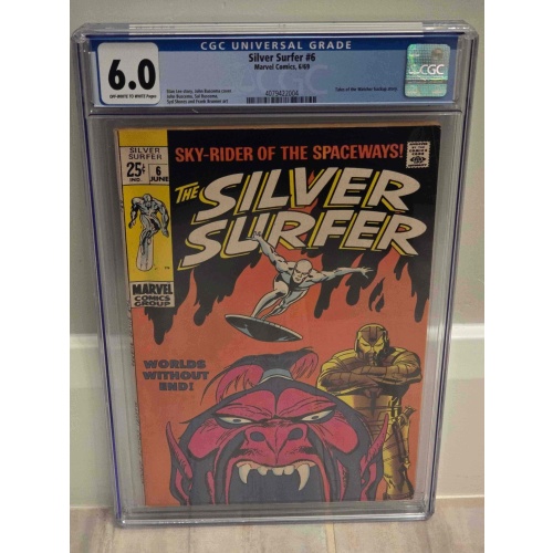 The Silver Surfer #6 Vol. #1 1969