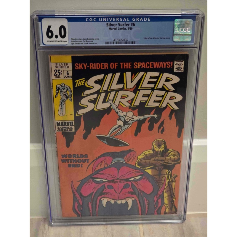 The Silver Surfer #6 Vol. #1 1969