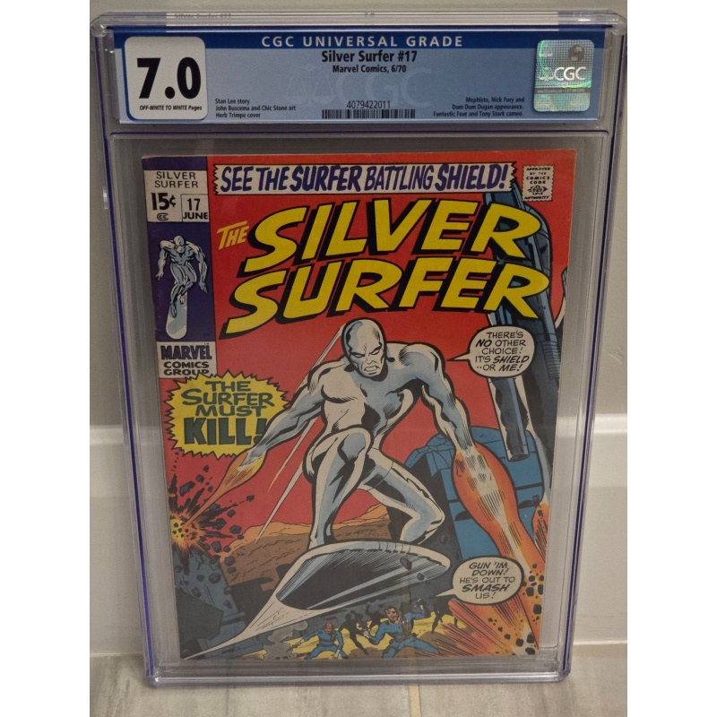 The Silver Surfer #17 Vol. #1 1970