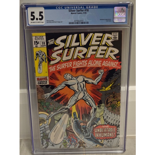 The Silver Surfer #18 Vol. #1 1970 (final issue)