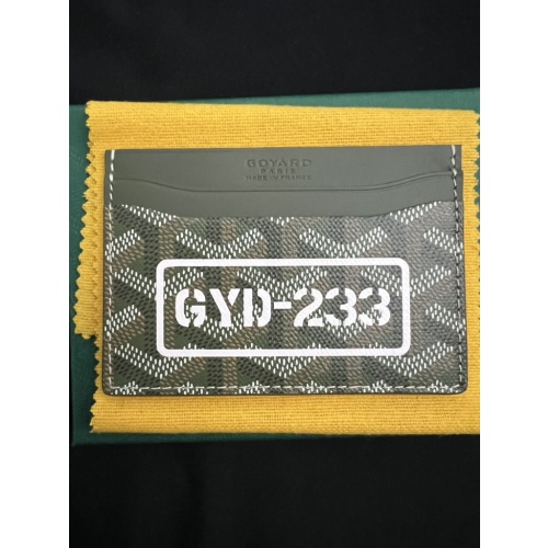 Goyard Khaki Green Saint-Sulpice Card Holder Limited Edition GYD- 233