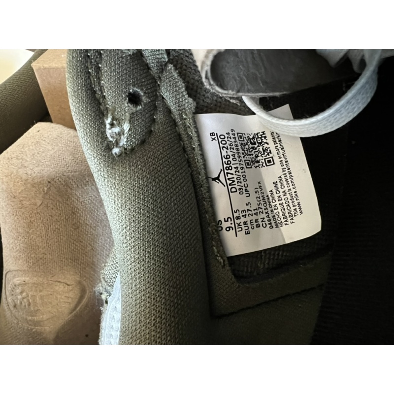 Travis Scott Jordan 1 Low Medium Olive Sz 9.5